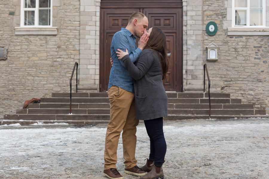 Engagement photography in Quebec City