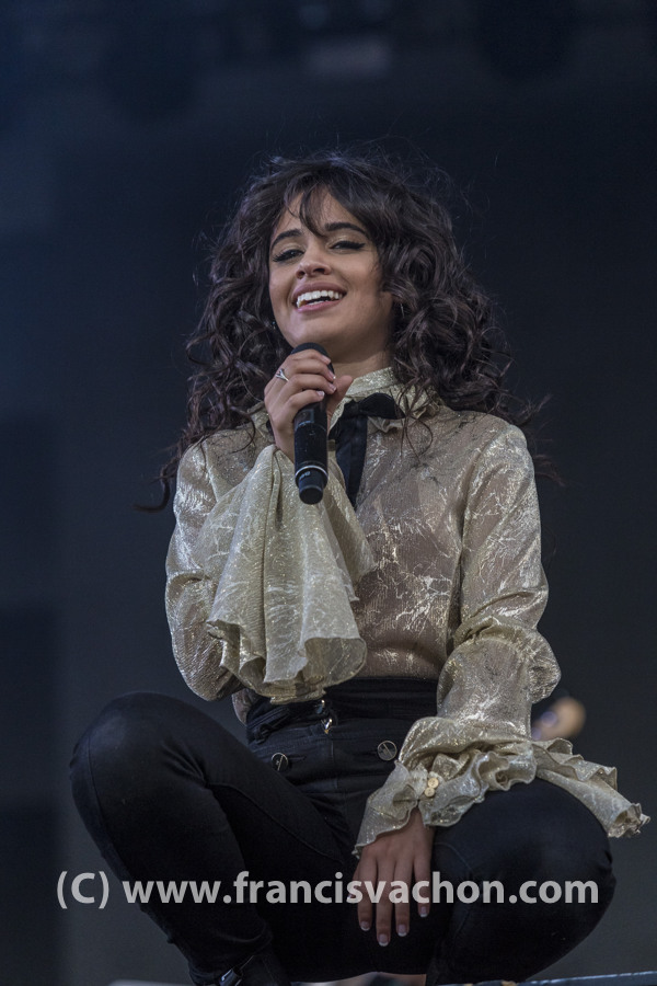 Camila Cabello au Festival d'téé de Qubec le 8 juillet 2018