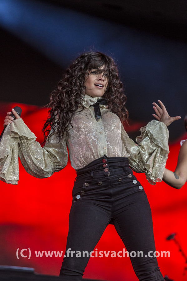 Camila Cabello au Festival d'téé de Qubec le 8 juillet 2018