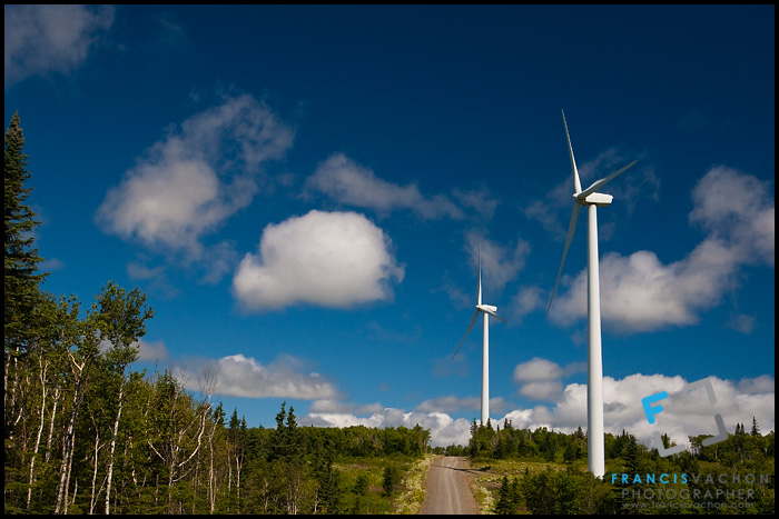 Carleton Wind Farm in Carleton-sur-Mer
