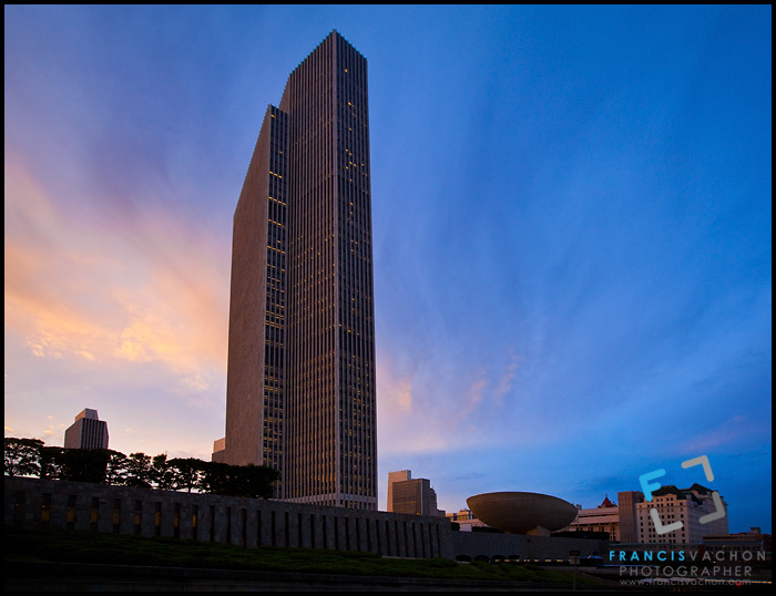 Empire State Plaza' Erastus Corning Tower in Albany