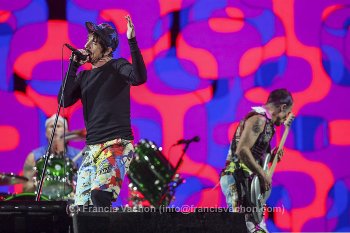 Red Hot Chili Peppers au Festival d't de Qubec le 16 juillet 2016.