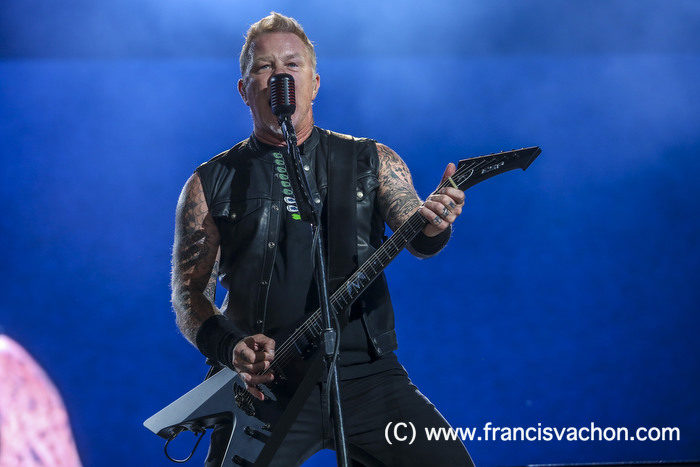 Metallica au Festival d'été de Québec