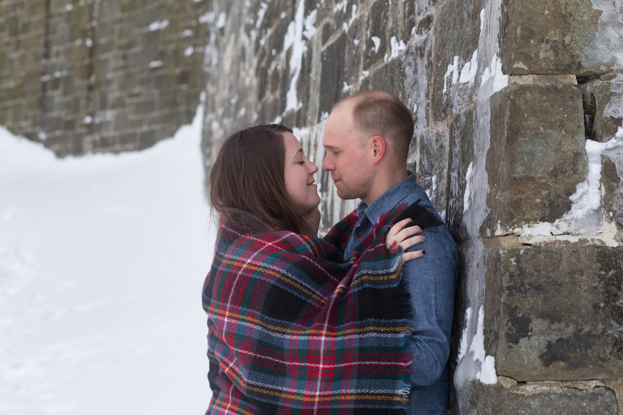Engagement photography in Quebec City