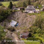 En Photo: reportage sur le glissement de terrain à La Baie