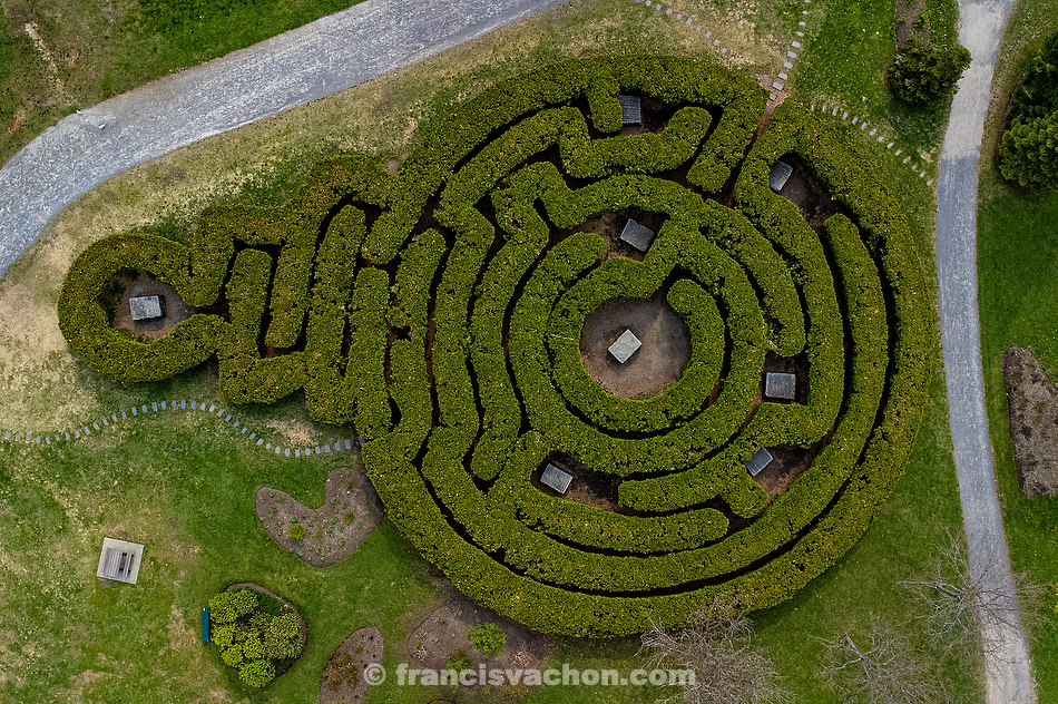 Labyrinthe végétal du parc Maizeret, Québec